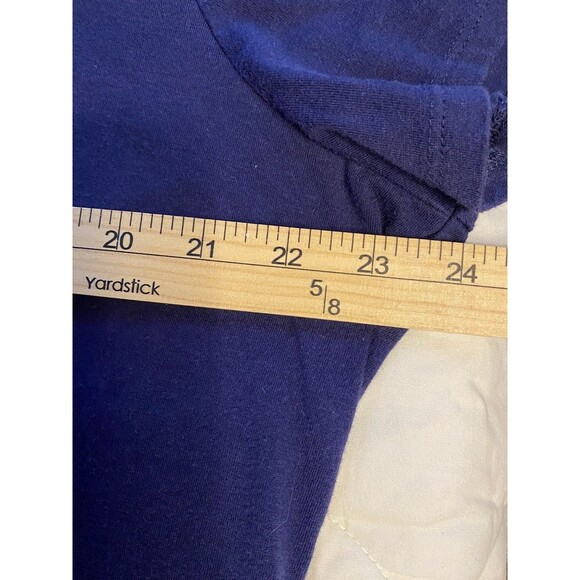 Bobbie Brooks Women's Navy Blue 2X Cotton Patriotic LOVE Top - Picture 8 of 9